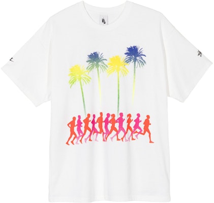 Nike x St ssy Douglas Firs to Palm Trees T Shirt White Asia