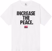 Nike x Stüssy Increase The Peace Tee White Nike x Stüssy Increase The Peace Tee White