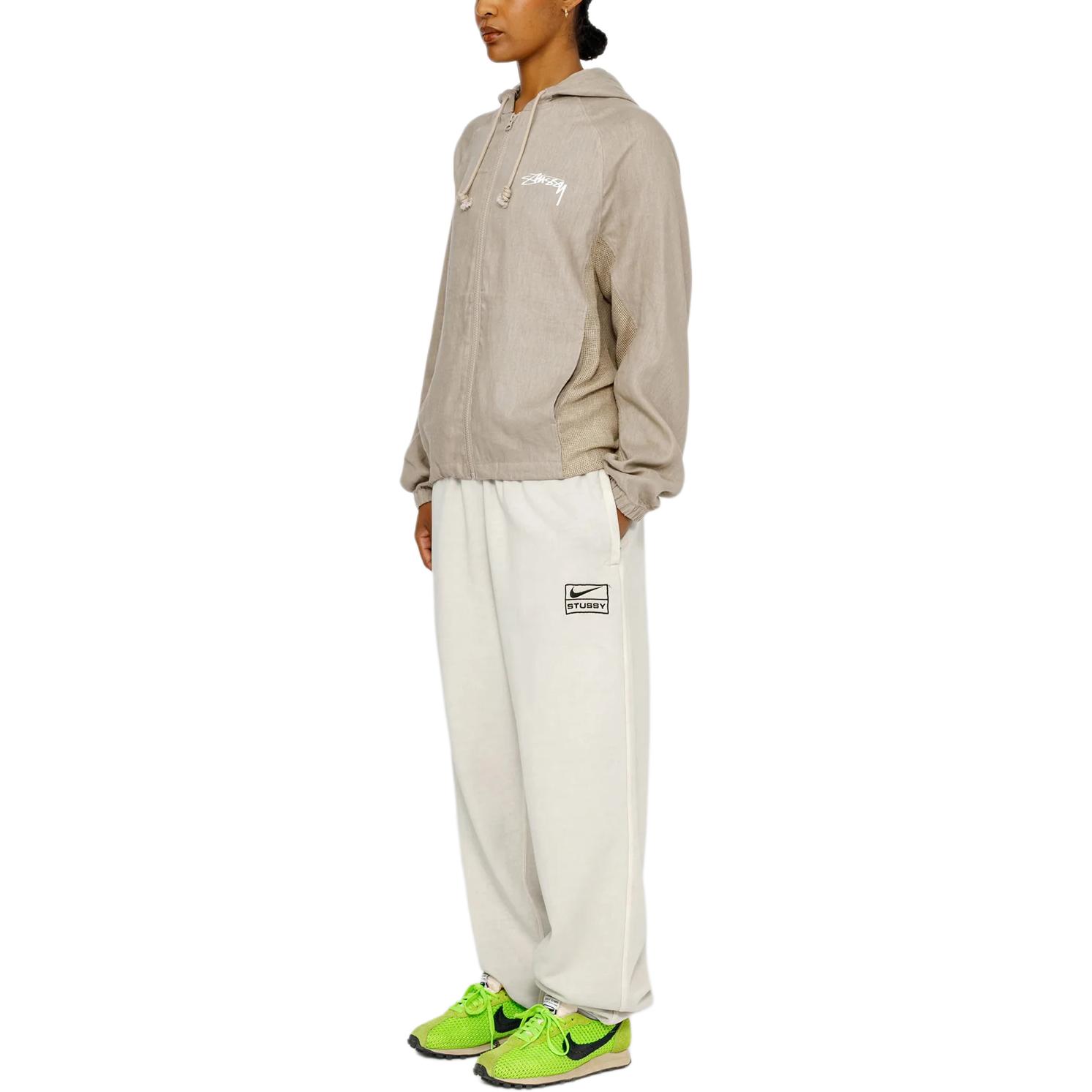 Details for Nike x Stüssy SS24 Chaqueta Unisex Beige con Capucha - Cómoda y Estilosa. FZ5751-263