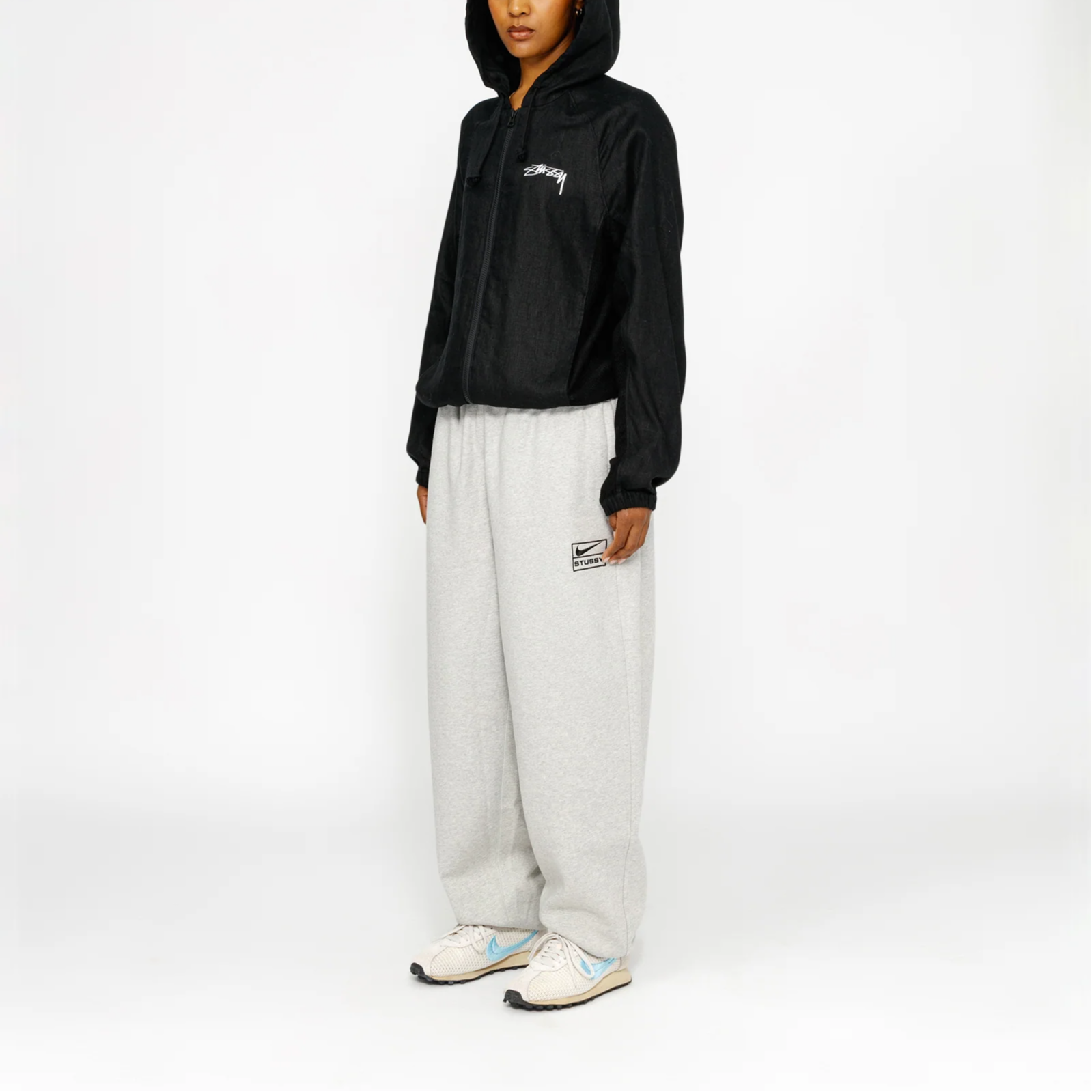 Details for Nike x Stüssy SS24 Sudadera Chaqueta Negra Unisex - Estilosa y Cómoda FZ5751-010