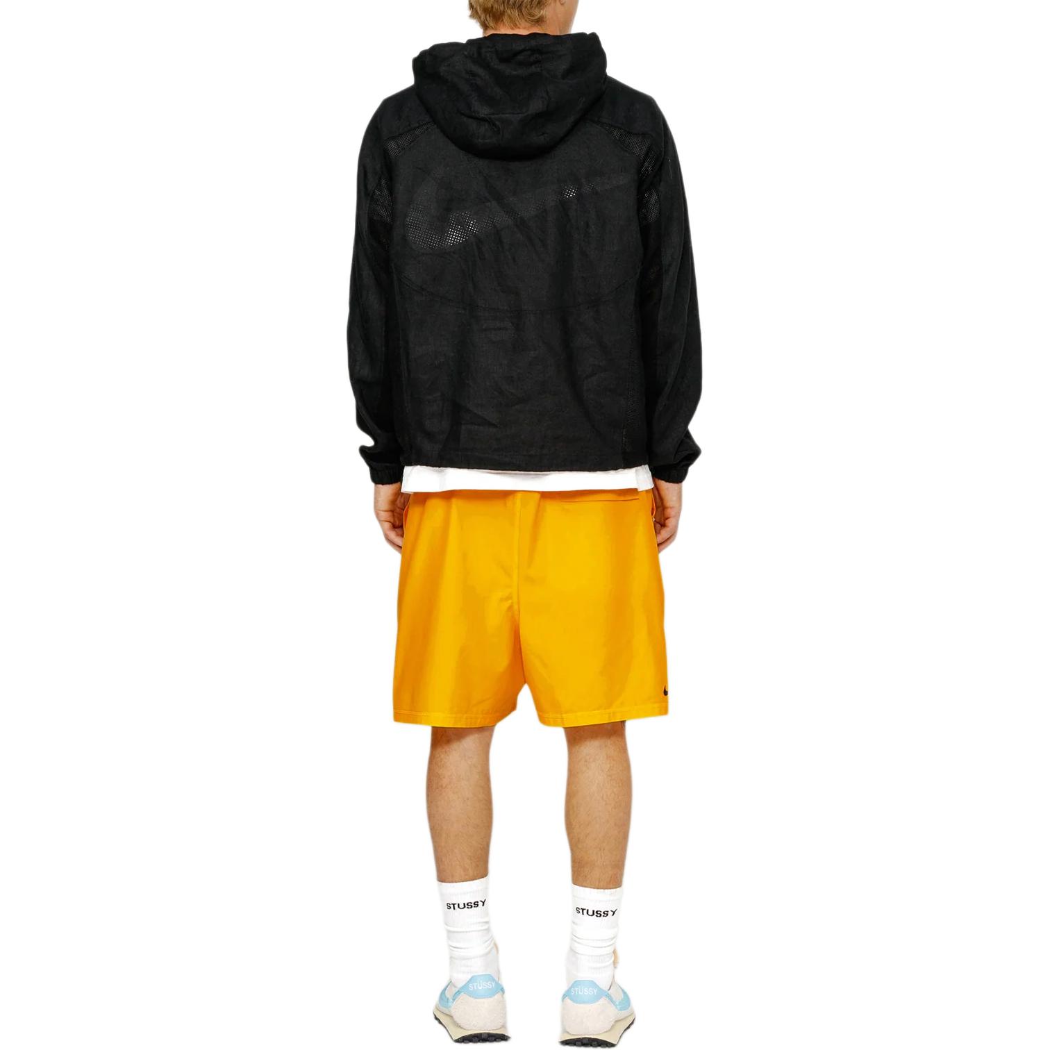 Shop 나이키 x 스투시 SS24 옐로우 퀵드라이 캐주얼 반바지 유니섹스 콜라보. FZ5761-717