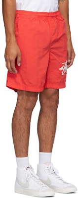 Nike x Stüssy Water Short Habanero Red Lookbook Nike x Stüssy Water Short Habanero Red