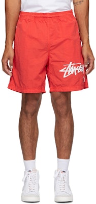 Nike x Stüssy Water Short Habanero Red Shop Nike x Stüssy Water Short Habanero Red