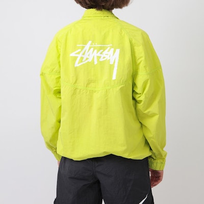 Nike x Stüssy Windrunner Jacket Bright Cactus Details for Nike x Stüssy Windrunner Jacket Bright Cactus