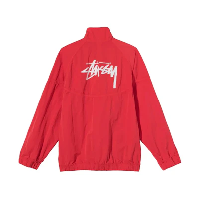 Nike Stüssy Windrunner Jacket Habanero Red
