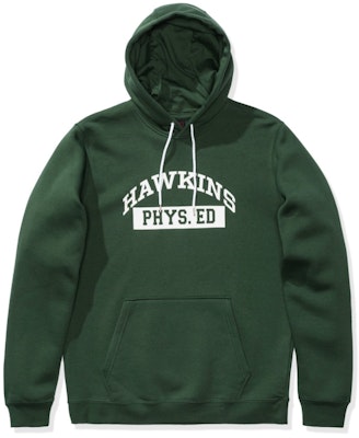 Nike x Stranger Things Hawkins High Hoodie Green Buy Nike x Stranger Things Hawkins High Hoodie Green
