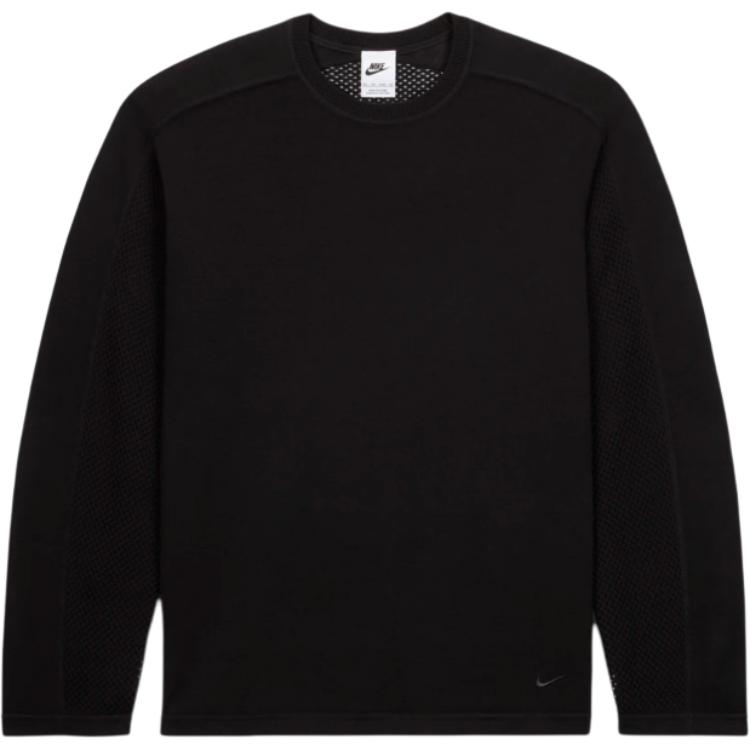 Nike Stussy Black Crewneck Unisex Knit Long Sleeve Pullover Sweater. HF3899-010 圖 2