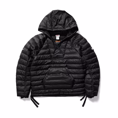 Nike Stussy Collaborative Black Pullover Hoodie Jacket for Men Winter Edition DC1085-010