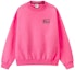 Buy Nike x Stussy FW22 Sweatshirt Bercetak Logo Pink Unisex Edisi Asia DO5311-670