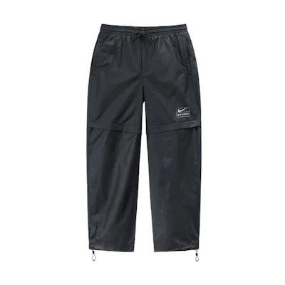 Nike Stussy FW22 Removable Convertible Jogger Pants Black Unisex US Edition. DO7170-010