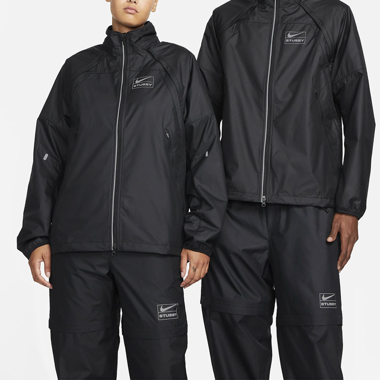Purchase Nike x Stussy FW22 Windbreaker Convertible Vest Jacket Black Unisex Asia Edition. DO5305-010
