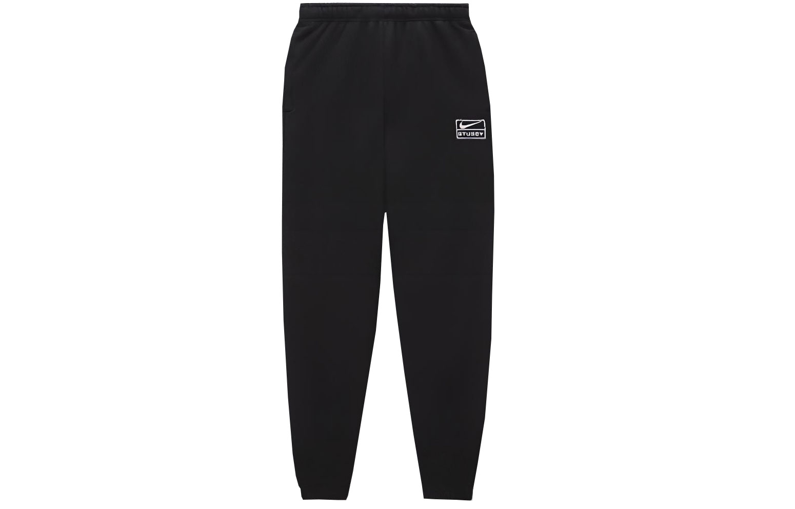 Order 나이키 x 스투시 FW23 로고 조거 니트 팬츠 블랙 유니섹스 아시아 한정판 FN5236-010