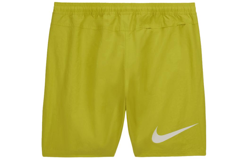 Nike x Stussy FW23 Logo Print Waterproof Casual Shorts Unisex Light Green. FJ9167-344