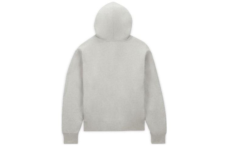 Lookbook Nike x Stussy FW23 Logo Zip-Up Hoodie Jaket Unisex Abu-abu (Versi AS). FJ9181-050