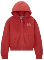 Nike x Stussy FW23 Orange Hoodie Pullover with Logo - Unisex US Edition FJ9161-642 Nike x Stussy FW23 Orange Hoodie Pullover with Logo - Unisex US Edition FJ9161-642