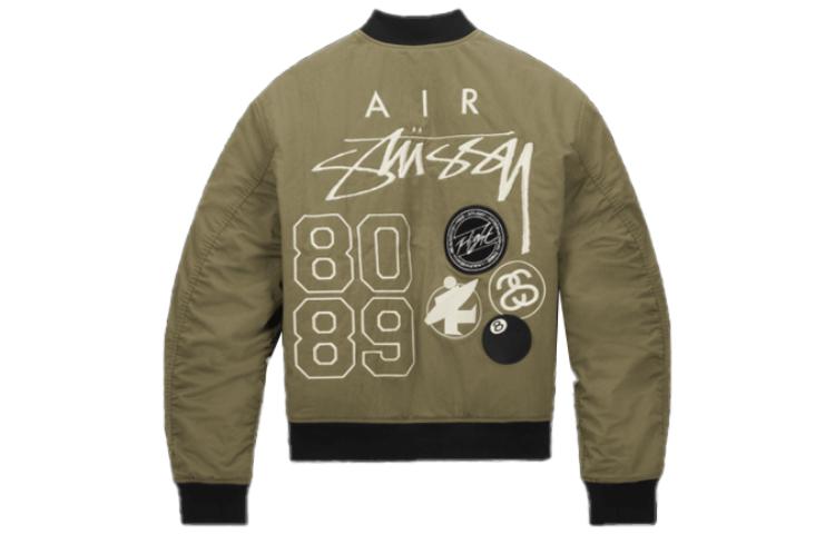 Order Nike x Stussy FW23 刺繡可翻轉標誌寬鬆外套 軍綠色 男女通用 FJ9153-222