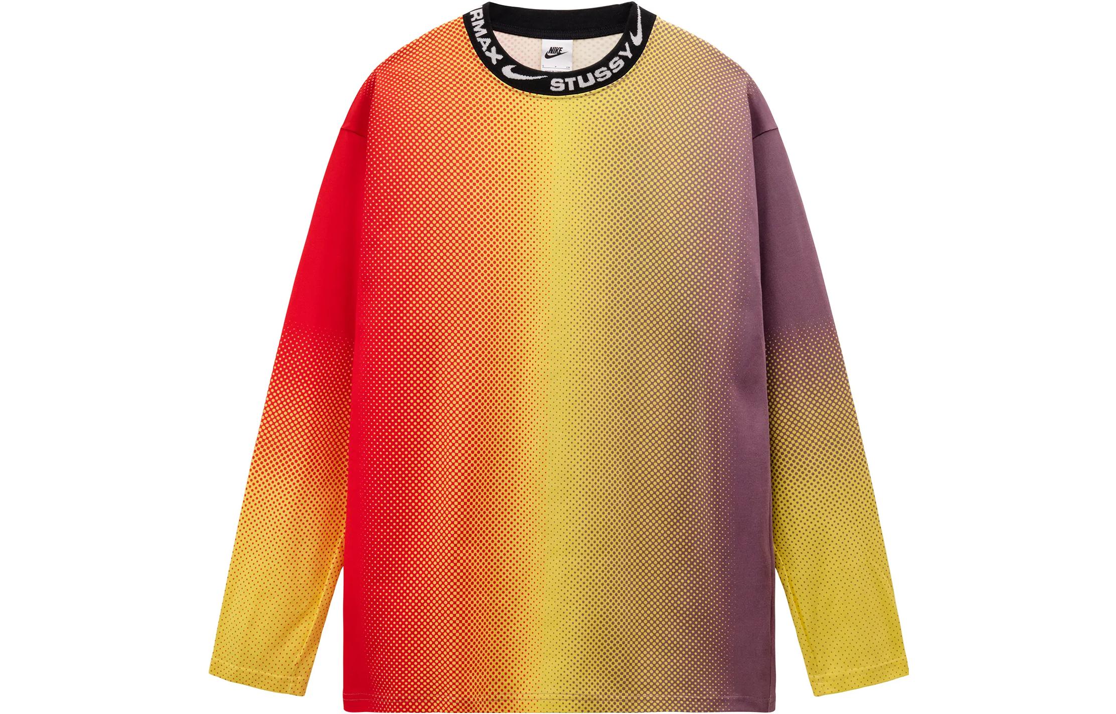 Nike x Stussy Gradient Crewneck Sweatshirt FW22 Unisex Casual Multiple Colors DO5308-902