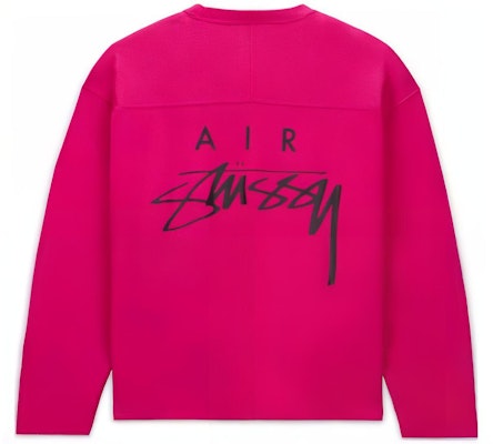 耐克 x Stussy 粉色复古标志网眼圆领卫衣 男女款 亚洲限定版 FJ9165-615 Buy 耐克 x Stussy 粉色复古标志网眼圆领卫衣 男女款 亚洲限定版 FJ9165-615