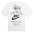 Order Nike x Stussy Logo Print Retro Crewneck T-Shirt White - Style. DV1774-100