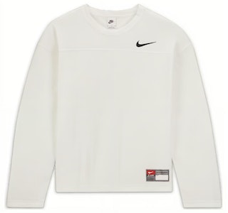 ナイキ x ステューシー メッシュロゴ レトロ長袖 クルーネックTシャツ 白 アジア限定 FJ9165-133 Lookbook ナイキ x ステューシー メッシュロゴ レトロ長袖 クルーネックTシャツ 白 アジア限定 FJ9165-133