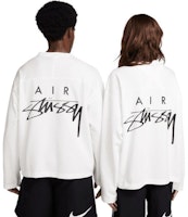 ナイキ x ステューシー メッシュロゴ レトロ長袖 クルーネックTシャツ 白 アジア限定 FJ9165-133 Purchase ナイキ x ステューシー メッシュロゴ レトロ長袖 クルーネックTシャツ 白 アジア限定 FJ9165-133