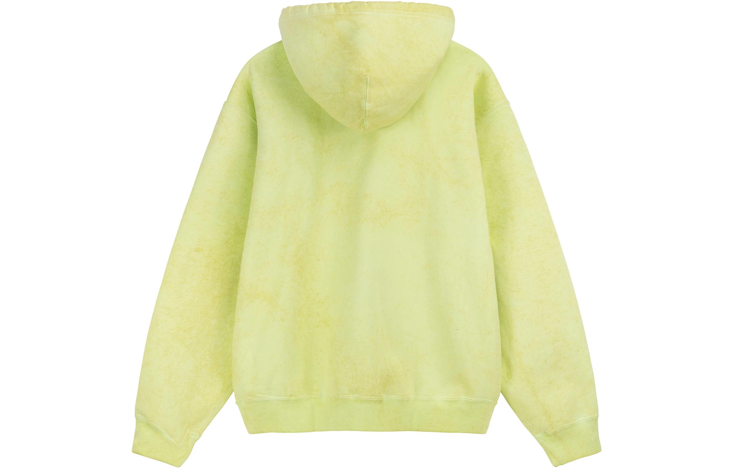 Lookbook 나이키 x 스투시 SS22 그린 로고 자수 풀오버 스웨트셔츠 유니섹스 캐주얼웨어 DM1021-702