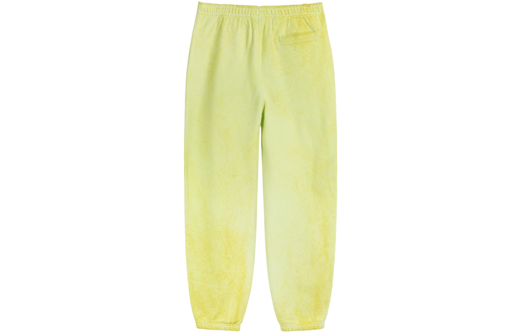 Lookbook Nike x Stussy SS22 Yellow Embroidered Logo Jogger Sweatpants Unisex Casual Wear DM1024-702
