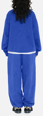 Nike x Stussy SS23聯名純色圓領衛衣 藍色 男女適用 APAC版限定 DR4426-480 Sizing Nike x Stussy SS23聯名純色圓領衛衣 藍色 男女適用 APAC版限定 DR4426-480