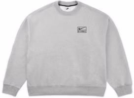 Order Nike x Stussy SS23 灰色復古徽標中性圓領運動衫. DO9337-063