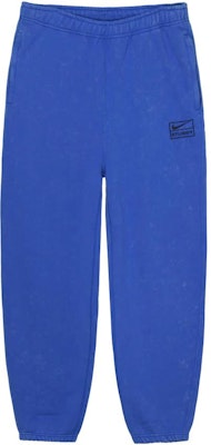 Nike x Stussy SS23 Fleece Jogger Sweatpants Unisex Blue Minimalist Design. DR4427-480 Order Nike x Stussy SS23 Fleece Jogger Sweatpants Unisex Blue Minimalist Design. DR4427-480