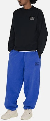 Nike x Stussy SS23 Fleece Jogger Sweatpants Unisex Blue Minimalist Design. DR4427-480 Shop Nike x Stussy SS23 Fleece Jogger Sweatpants Unisex Blue Minimalist Design. DR4427-480