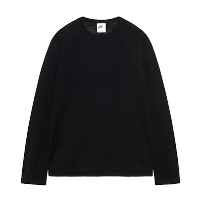 Nike Stussy SS24 Black Long Sleeve T-Shirt Unisex Comfort & Style HF3898-010