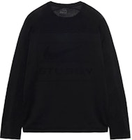 Lookbook Camiseta Nike x Stussy SS24 Negra de Manga Larga Unisex Comodidad y Estilo HF3898-010