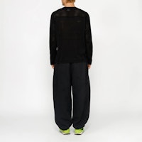 Sizing Camiseta Nike x Stussy SS24 Negra de Manga Larga Unisex Comodidad y Estilo HF3898-010
