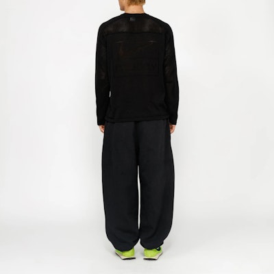 Nike x Stussy SS24 黑色長袖T恤 男女皆宜 舒適時尚 HF3898-010 Sizing Nike x Stussy SS24 黑色長袖T恤 男女皆宜 舒適時尚 HF3898-010