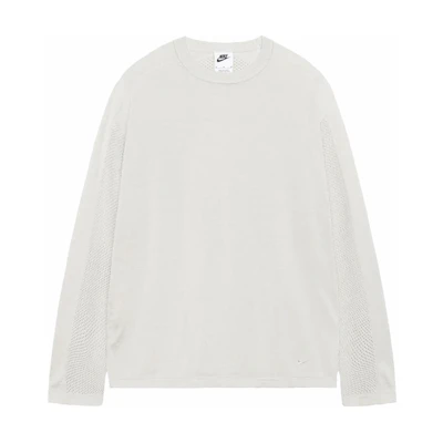 Nike Stussy SS24 Plain Long-Sleeve Crewneck Tee Unisex Lightweight HF3899-072