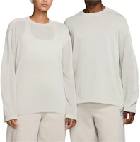 Shop Nike x Stussy SS24 Plain Long-Sleeve Crewneck Tee Unisex Lightweight HF3899-072