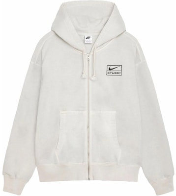 Nike x Stussy SS24 White Logo Zip Hoodie Unisex. FZ9991-072 Buy Nike x Stussy SS24 White Logo Zip Hoodie Unisex. FZ9991-072