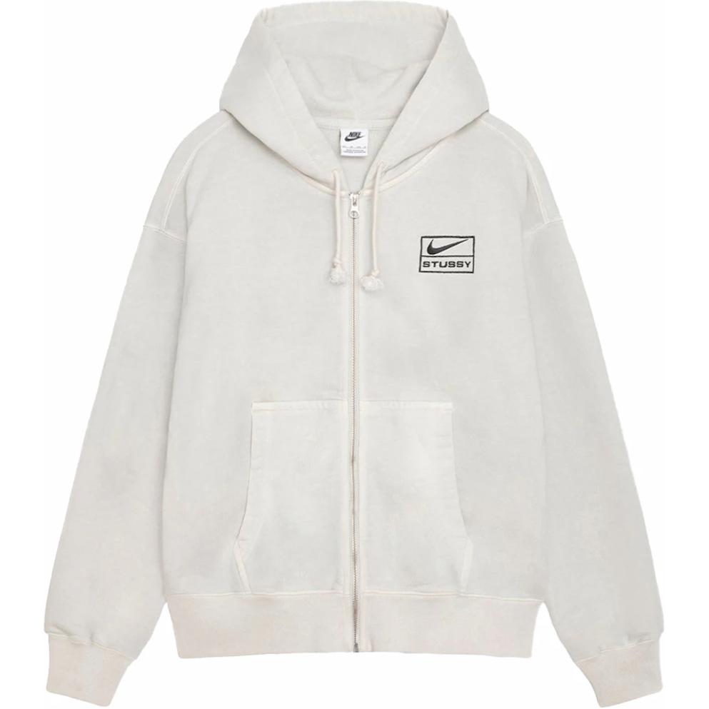 Order Nike x Stussy SS24 White Logo Zip Hoodie Unisex. FZ9991-072