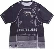 Order Nike x Stussy UV Protection Loose Fit Letter Print T-Shirt Black Unisex. FZ5759-010