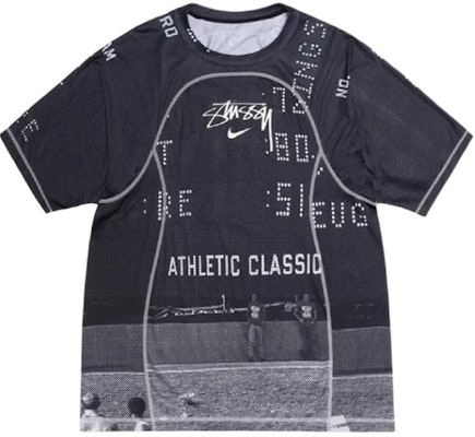 Camiseta Negra Unisex Nike x Stussy UV Loose Fit con Estampado de Letras. FZ5759-010 Order Camiseta Negra Unisex Nike x Stussy UV Loose Fit con Estampado de Letras. FZ5759-010