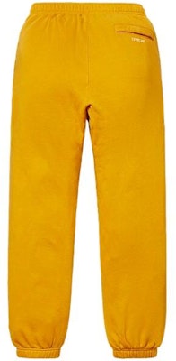 ナイキ × スプリーム ロゴ刺繍 ジョガーパンツ イエロー カジュアルウェア BQ3768-752 Lookbook ナイキ × スプリーム ロゴ刺繍 ジョガーパンツ イエロー カジュアルウェア BQ3768-752