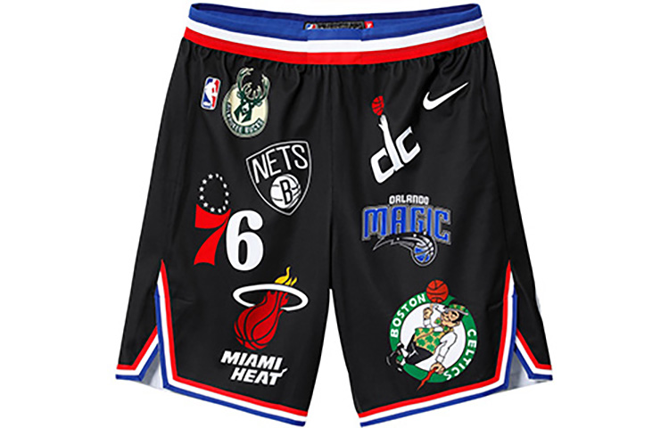 Order Nike x Supreme SS18 Teams Authentic Black Basketball Shorts Unisex AQ4230-010