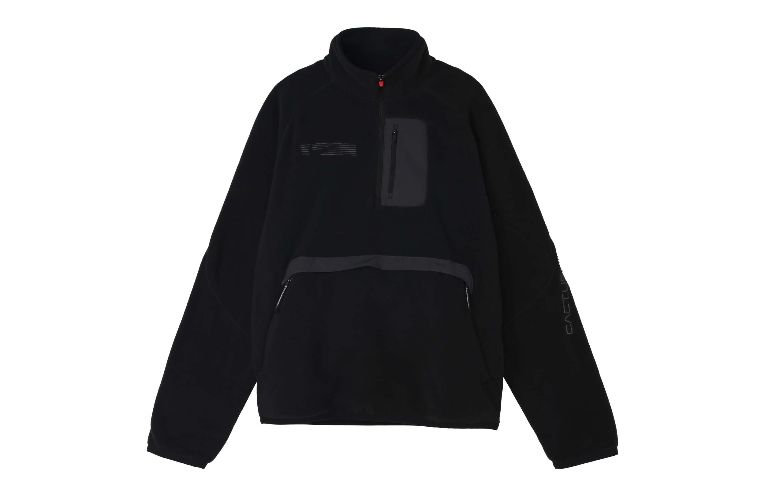 Nike x Travis Scott Half-Zip Pullover Sweatshirt Black Asia Edition DM1284-010