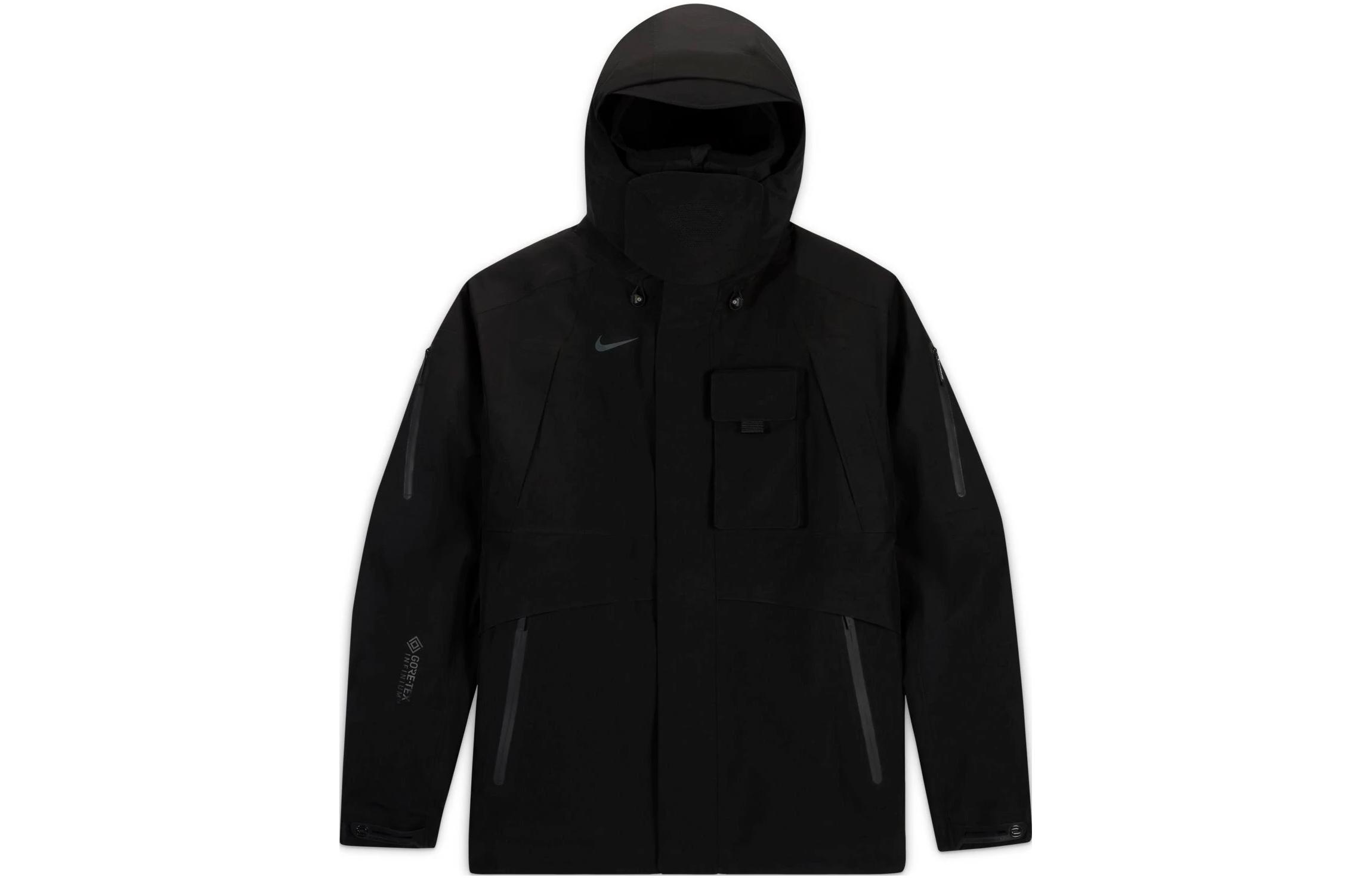 Buy Nike x Travis Scott Logo Multi-Pocket Hoodie Jacket  Black Spring Edition. DM1276-010