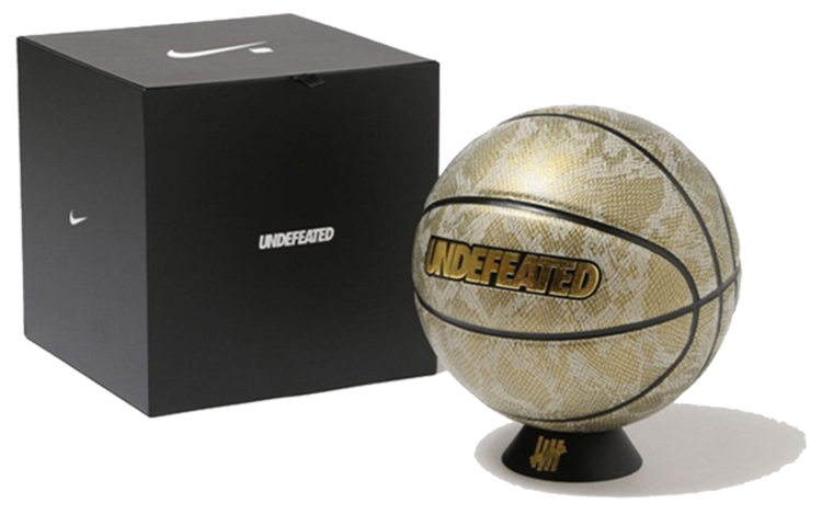 Shop 나이키 x 언디핏 골드 인도어 아웃도어 내구성 PU 농구공 DD1654-959
