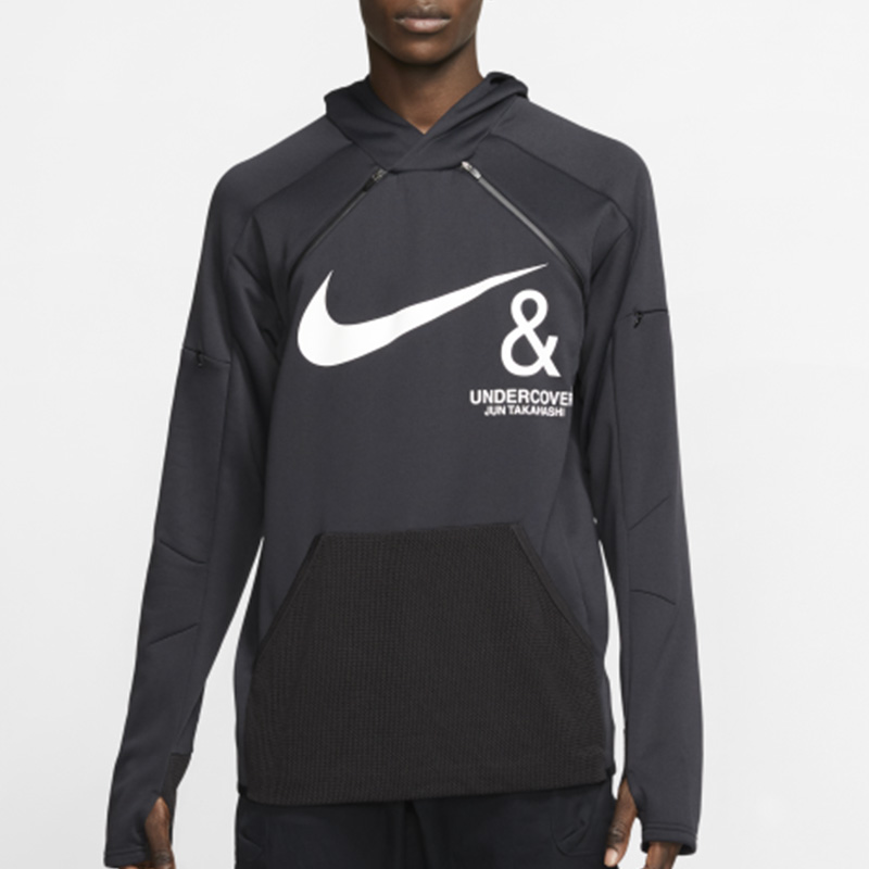Shop Nike x UNDERCOVER Double Zip Hoodie Hitam CD7525-010