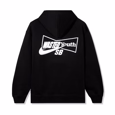Nike x Wasted Youth Logo Hoodie Black
