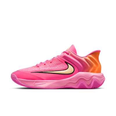 Nike Yannis Immortality 4 EP Basketball Shoes Hyper Pink/PinkCycle/Total Orange/Citron Tint FQ3681-601