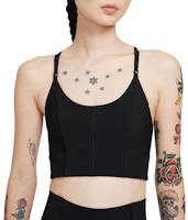 Nike Yoga Dri-FIT Indy Low Support Running Yoga Tank Top Black DD1184-010 Nike Yoga Dri-FIT Indy Low Support Running Yoga Tank Top Black DD1184-010